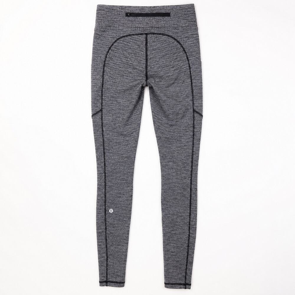 Lululemon Speed Up Mid-Rise Tight 28” Heathered Gray Leggings Size 2 NWT